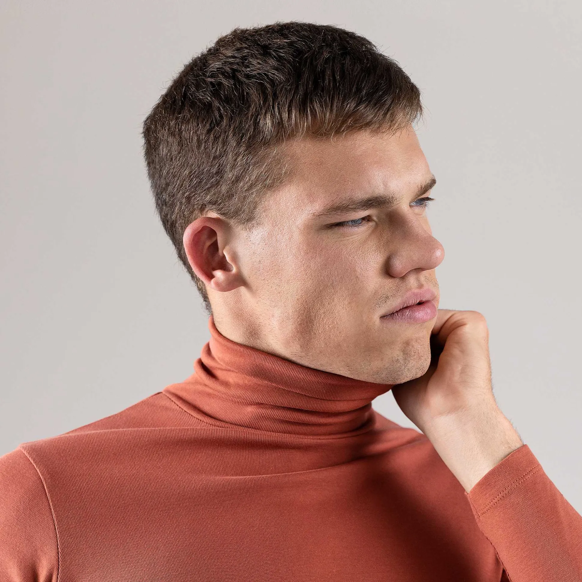 Helge | Chemise A Col Roule