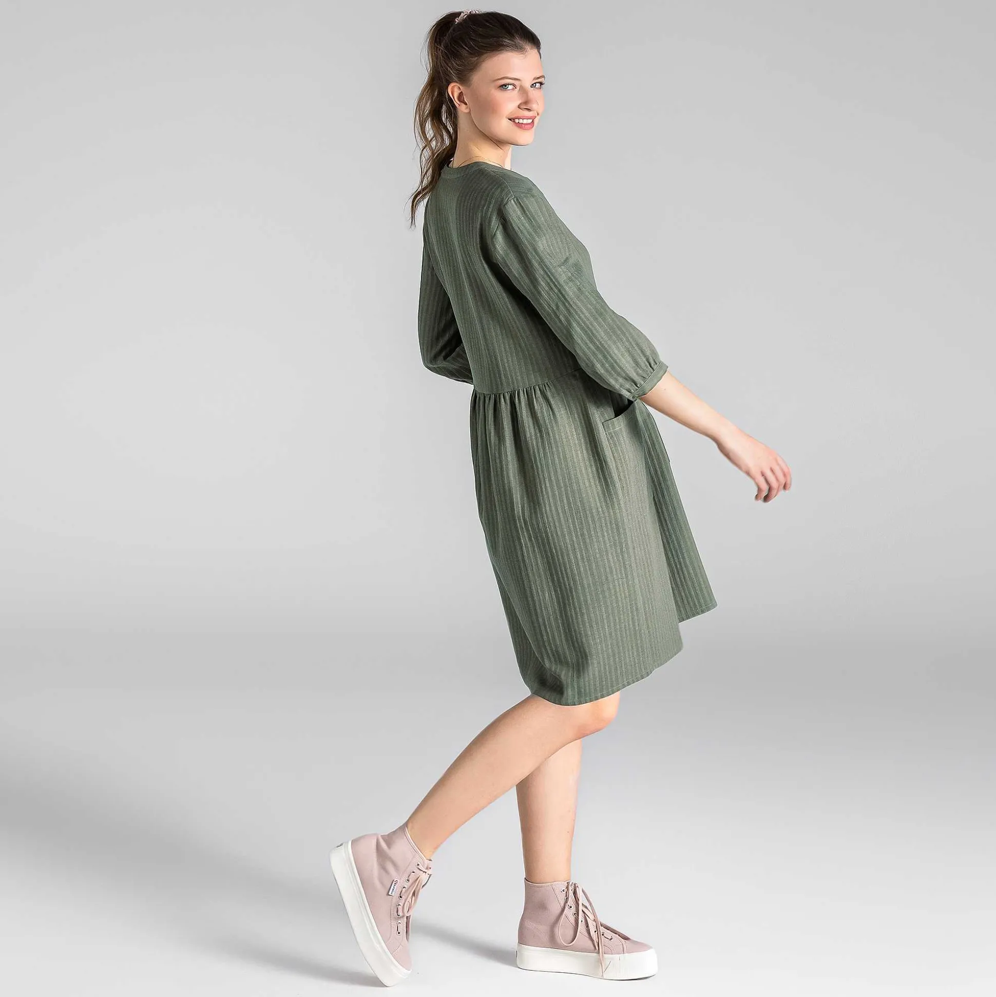 Histoire Vraie De Bloswen | Robe En Crepon