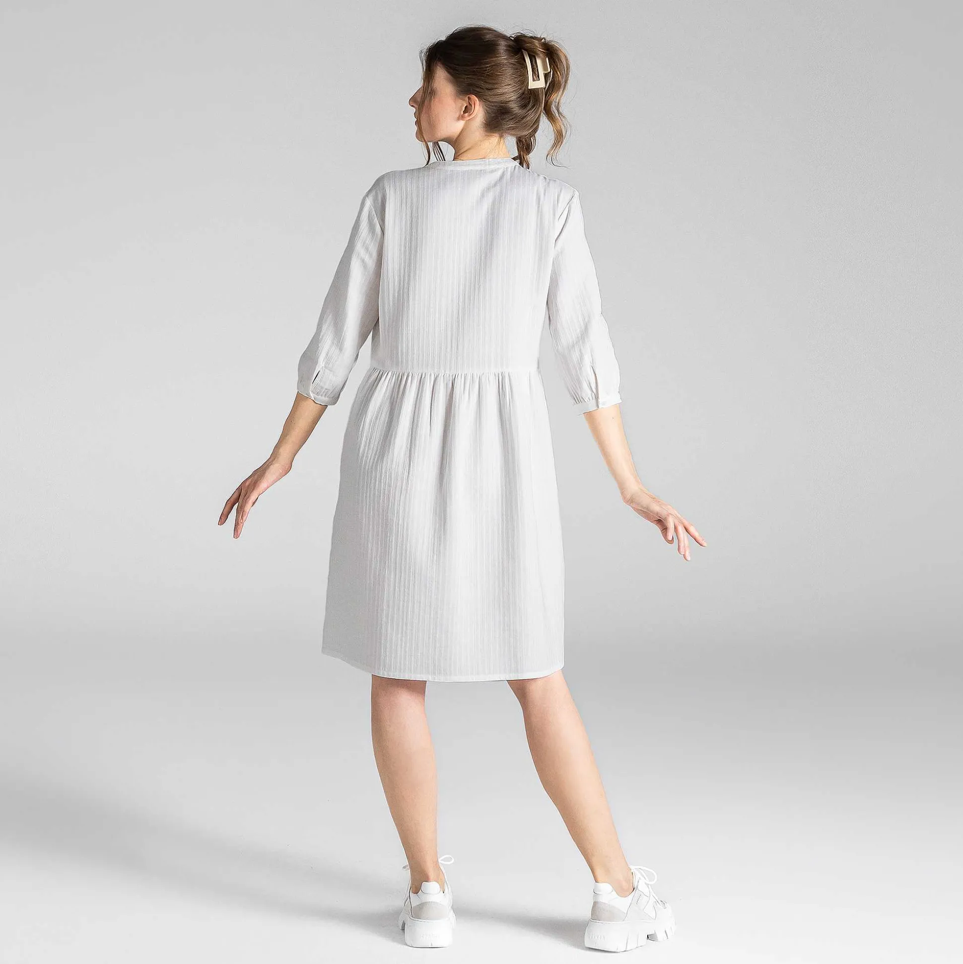 Histoire Vraie De Bloswen | Robe En Crepon