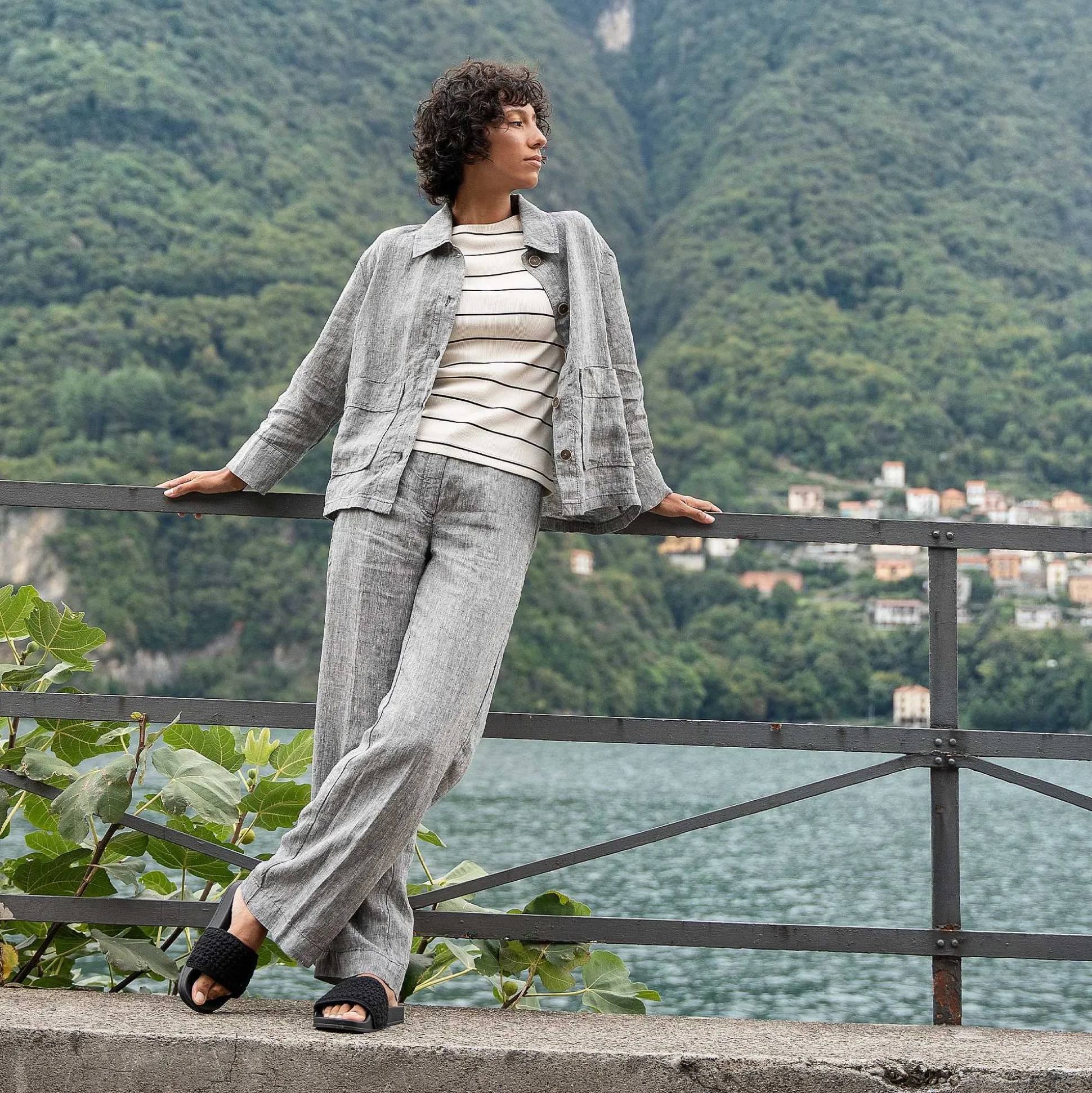 Ophelie | Pantalon En Lin