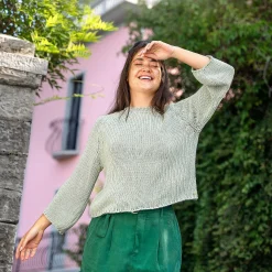 Ricarda | Chandail, Manches 3/4