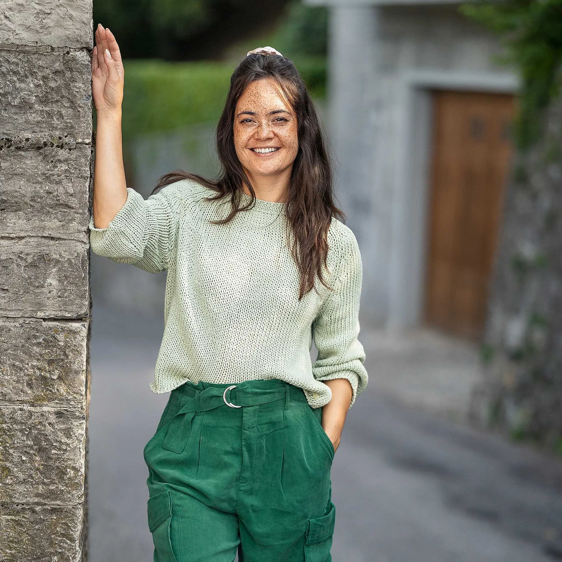 Ricarda | Chandail, Manches 3/4